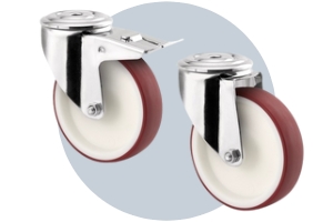 Ruedas de Nylon Poliuretano